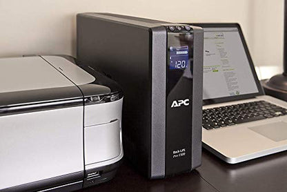 APC UPS Battery Backup Surge Protector with AVR, 1500VA, APC Back-UPS Pro (BR1500G) Bundle Including 16GB DataTraveler