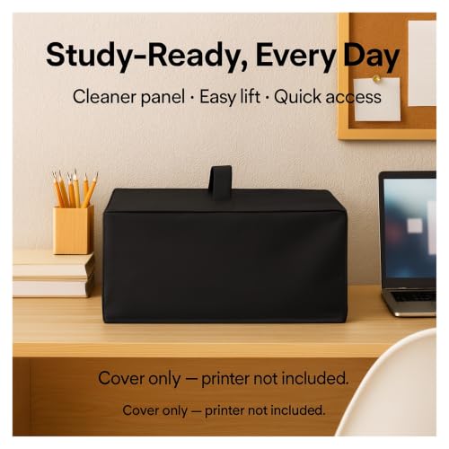 Printer Dust Cover Printer Protective Kit, Dustproof Anti-Static Cover with Top Handle, Fits Home Office Study Models