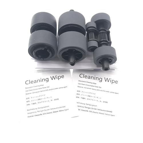 PRK-A3001 Scanner Brake Separation Pickup Roller Kit Compatible with Brother ADS-2200 ADS-2700W ADS-3100 ADS-3300W ADS-4100 ADS-4300N ADS-4500W ADS-4700W