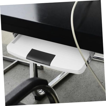 LIFKOME Keyboard Tray Slide Desk Mount Under Desk Keyboard Tray Ergonomic Wrist Support Quiet