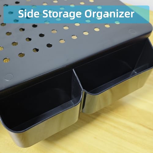 Monitor Stand Riser, Metal Laptop Stand, VMMR01-WDB