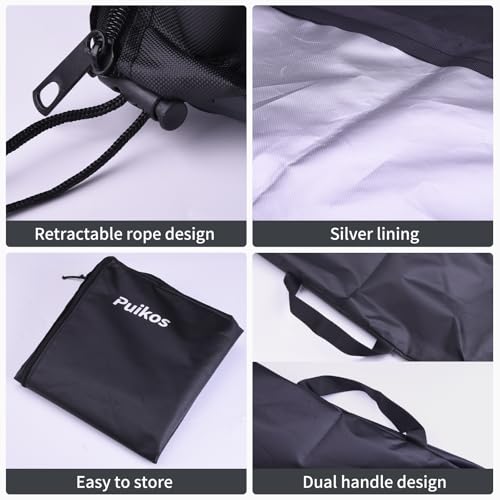 Puikos 3D Printer Dust Cover for Bambu Lab P1S 3D Printer - size: For Bambu Lab P1S
