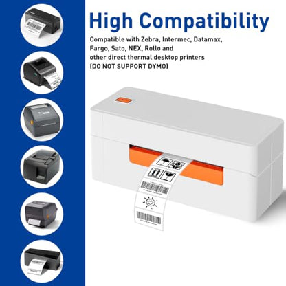 ESSENTIAL 2" x 1" Direct Thermal Barcode Labels, (1300 Labels, 1 Roll) - size: 2"x1"