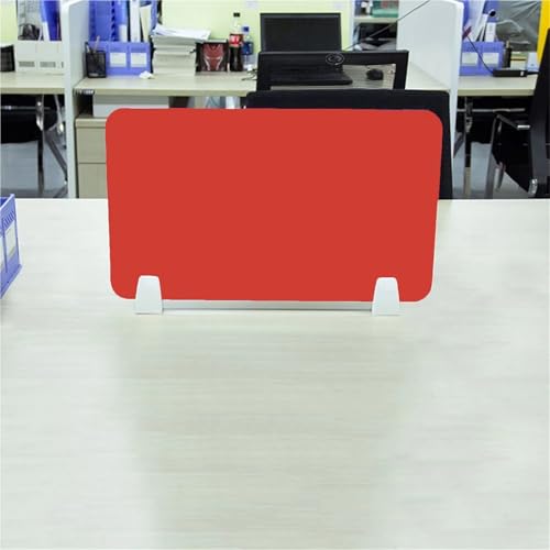 Freestanding Desktop Divider 1Pcs Desk Divider Premium Desktop Partition Board for Office School Use Easy Install Lightweight Portable Workspace
