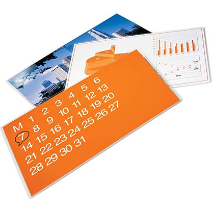 50 Pack Laminating Sheets 9 x 11.5, 5mil Thermal Laminating Pouches, Clear Plastic Laminator Sheets for 8.5 x 11 Letter Size Paper, Lamination Sheets for Office, School & Home