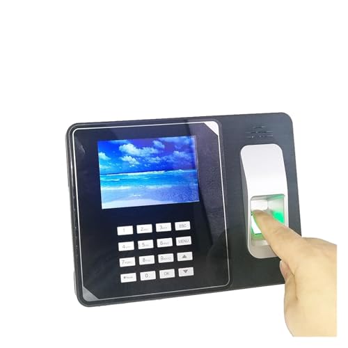 /IP Back-up Battery Fingerprint Time Attendance Machine Card Employee Assistance Control Clock, C609-id-wifi-battery-English