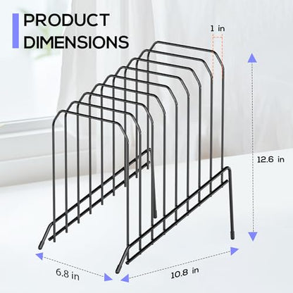 Gawerk Incline Desk Magazine Folder Holder File Organizer with 8-Section - style: 1 Pack
