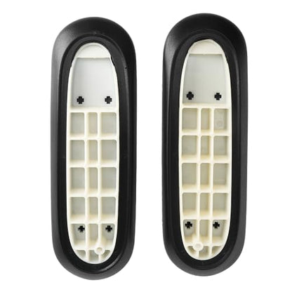 Arm Pads Caps Replacement for Herman Miller Fixed and Height Adjustable Armrest Sayl Office Chair, Black Vinyl (1-Pair)