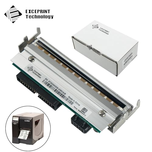 Printhead Replacement for Zebra ZM400 Printers - 79800M 203DPI Thermal Label Printer Print Head | Enhanced Durability & Precision Printing - size: ZM400