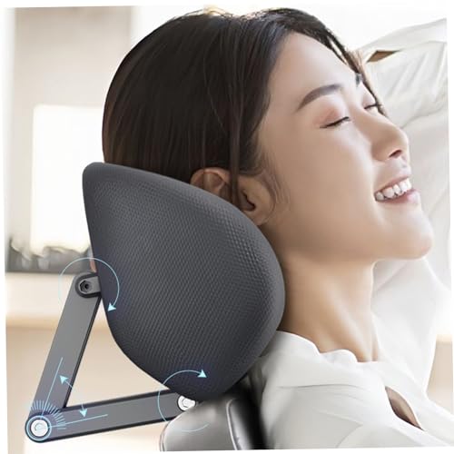 Office Chair Headrest Attachment,Office Chair Headrest,Office Chair Headrest Attachment Universal Head Pillow for Chair Support for Office Chair Memory Foam Mesh Head Pillow Head Rest