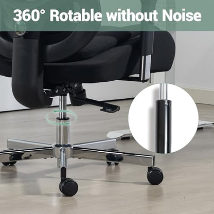 Office Chair Cylinder Replacement, Universal Gas Cylinder, Heavy Duty Hydraulic Pneumatic Gas Lift Piston Fit for Most Office Chairs (10.2" - 14.2")