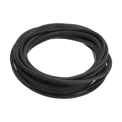 MECCANIXITY Cord Sleeve Cable Organizer 24.6 Ft - 1/8 Inch Wire Cover Protector for USB Cable TV Video Under Desk Wire Management - size: 1/8 Inch x 25 Ft