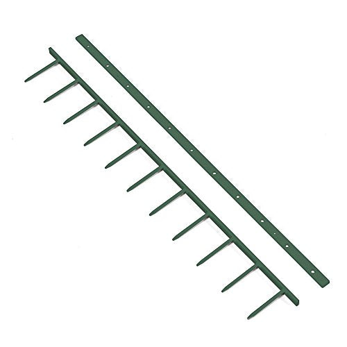 11-Inch Long x 1-Inch Wide Velobind Binding Spines - VBH1101-11 Pins Per Spine - Compatible with Velobind Binding Machines - 100 per Box - color: Green