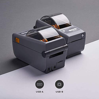 Zebra ZD410 Direct Thermal Label Printer (Renewed) | 2-inch print width, USB connectivity