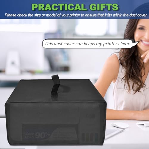 Printer Dust Cover for Epson EcoTank ET-4800 Printer (Black) - color: Black