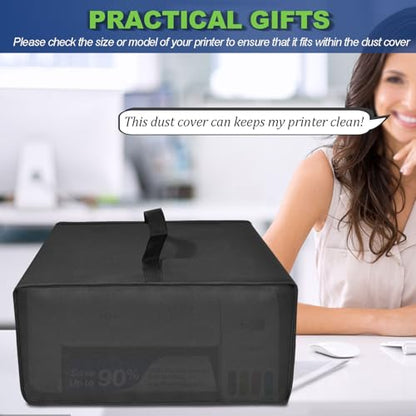Printer Dust Cover for Epson EcoTank ET-4800 Printer (Black) - color: Black