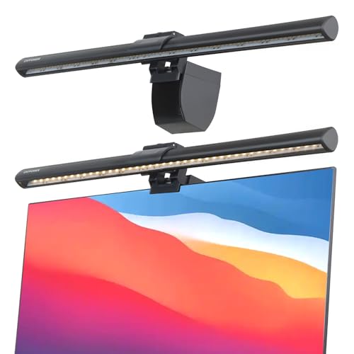CATPOWER Computer Monitor Light Bar, LED Screen Light | Dimmable, Button Control, For Desk/Office/Home/Game, Eye Caring - size: Standard Monitor Light