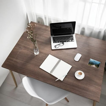 Clear Desk Mat, Desk Protector, Waterproof and Heat-Resistant PVC Round Edge Desk Pad with Non-Slip Backing, Suitable for Home and Office Multifunction Desk Mat, 13.78 x 23.62 Inches - size: 13.8" x 23.6"