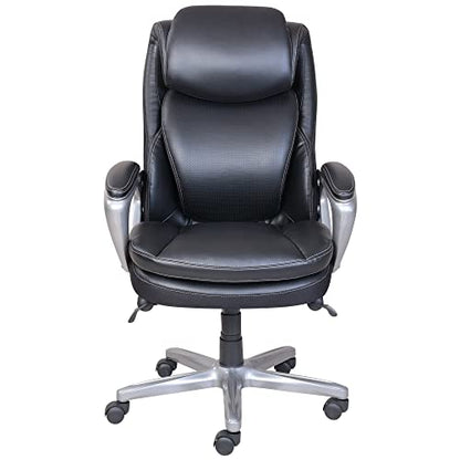 Serta® Smart Layers™ AIR Arlington Executive Chair, Black/Pewter