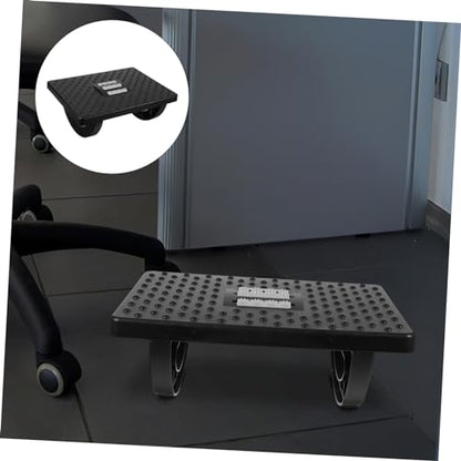 Tofficu Ergonomic Non-Skid Foot Rest for Office Home Rocking Footstool Under Desk Lightweight Material Comfortable Foot Support for Daily Use