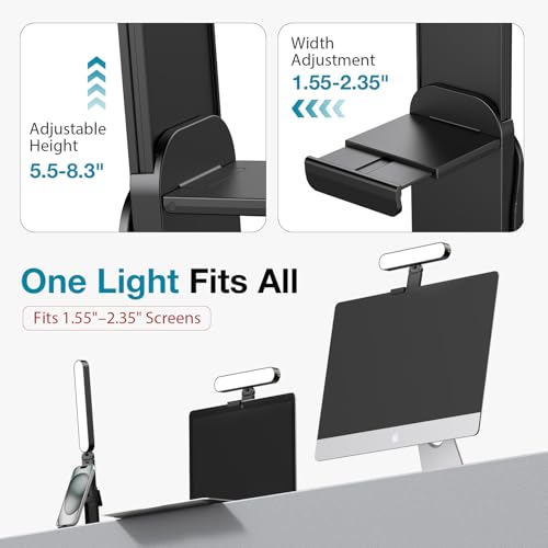 InnoGear Ring Light for Computer On-Camera Monitor Video Conference Light