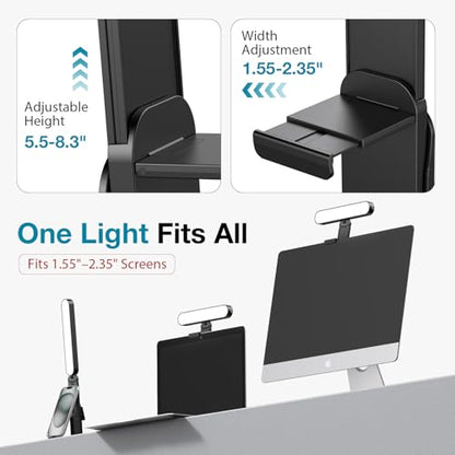 InnoGear Ring Light for Computer On-Camera Monitor Video Conference Light