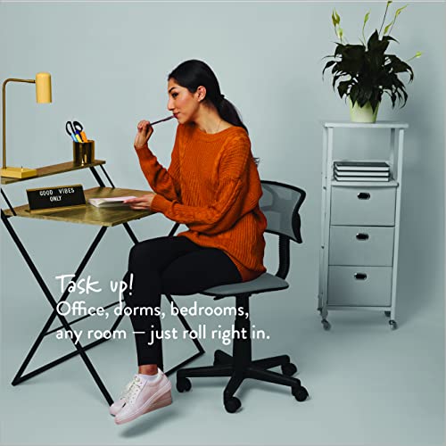 Urban Lifestyle Swivel Mesh Task Chair, Grey 23D x 23W x 35H in - color: Grey