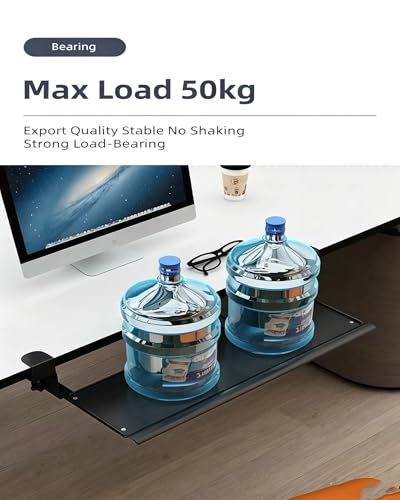 Keyboard Tray Under Desk, 26"x11"