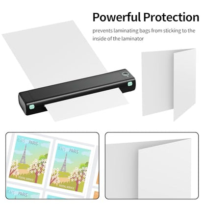 Laminator Carrier Sleeve Lamination Carrier Thermal Laminating Carriers Sheets Thermal Carrier Sheet for Laminator with All Brand Laminating Pouch (5, Letter Size) - size: Letter Size