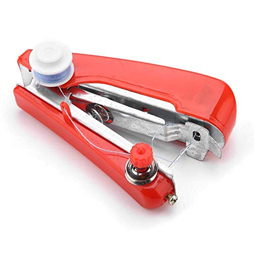 Mini Single Stitch Handheld Sewing Machine Portable Stitch Manual Portable Sewing Machine for Home Travel Use