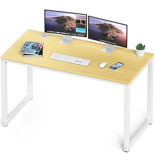 SHW 48-Inch Commercial-Grade Office Computer Desk, Oak - color: Black, size: 48-Inch