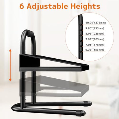 Height Adjustable Under Desk Foot Rest with Soft Grip Handle