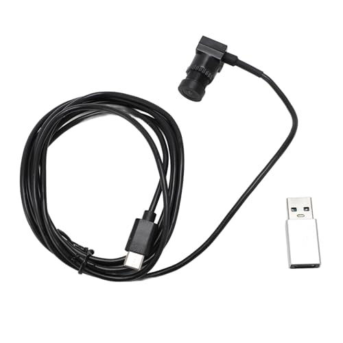 Zopsc USB C Webcam 1080P with Microphone, 30FPS Auto Low Light Correction, Plug and Play Camera for Laptop/Smartphone.