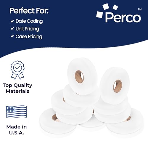 Pricing Labels for Monarch 1130 White - 25,000 Labels w/ 10 Rolls Value Pack, 1 Sleeve - Made in USA - size: 1 Sleeve
