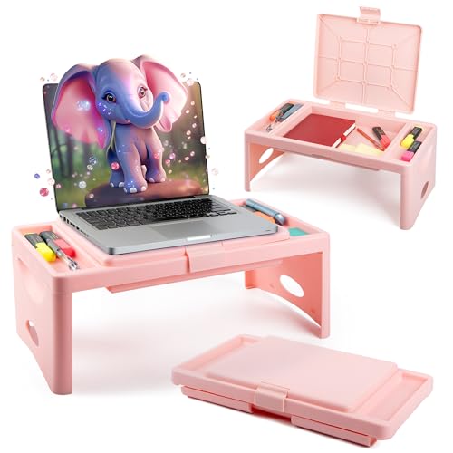 Loddie Doddie Lap Desk, Folding Desk, Portable Table, Blush, 9.75" x 12" - color: Blush