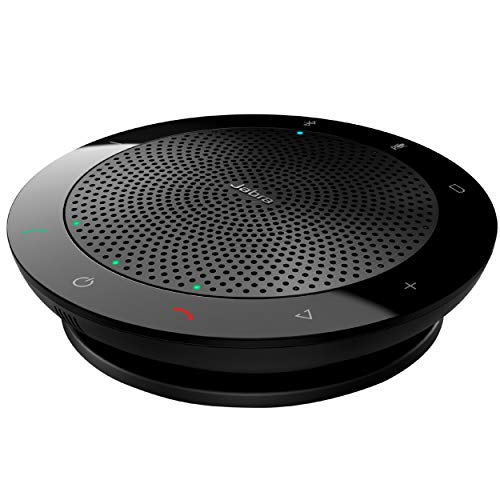 Jabra Speak 510 UC Wireless Bluetooth Speaker for Softphone and Mobile Phone – Easy Setup, Portable Speaker for Holding Meetings Anywhere with Outstanding Sound Quality (Renewed)