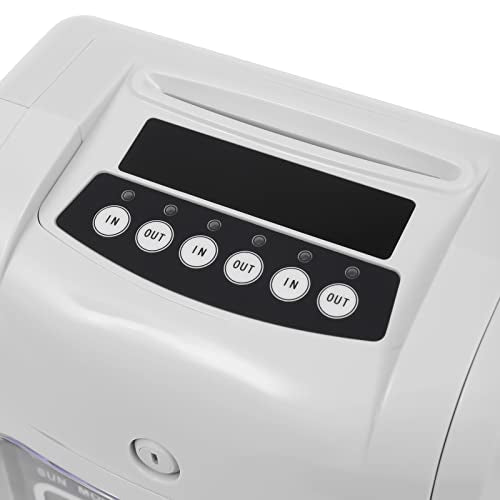 Calculating Time Clock Small Business Punch Pak Check in and Out Machine with 50 Time Cards Electronic Time Recorder for Companies, Units