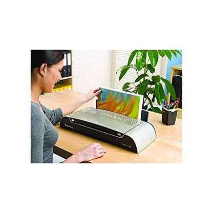 Fellowes Thermal Binding Machine, Helios 60, Platinum/Graphite (5219501) - size: Helios 60
