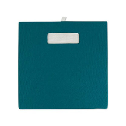 DII Poly-Cube Storage Collection Hard Sided, Collapsible Solid, Small, Teal - color: Teal, size: Small Square, 11x11x11"