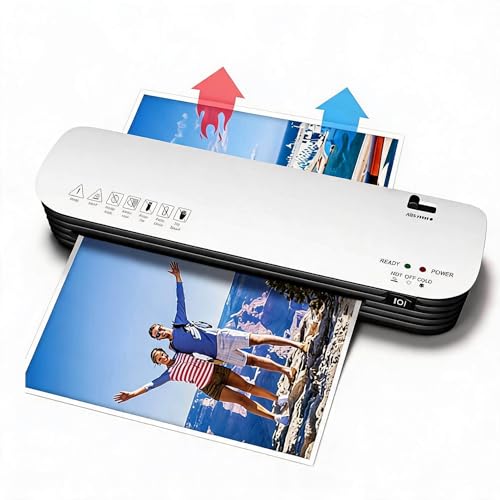Laminating Machine, Laminator Machine Multipurpose Hot Cold Lamination Bubble for Photo (Pomyaodxqugi9p6-11)