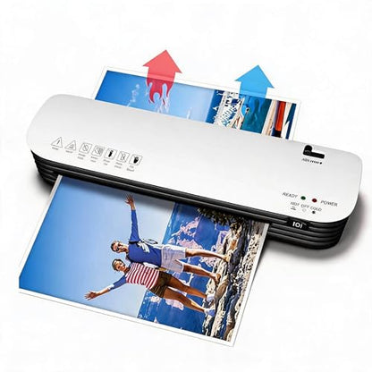 Laminating Machine, Laminator Machine Multipurpose Hot Cold Lamination Bubble for Photo (Pomyaodxqugi9p6-11)