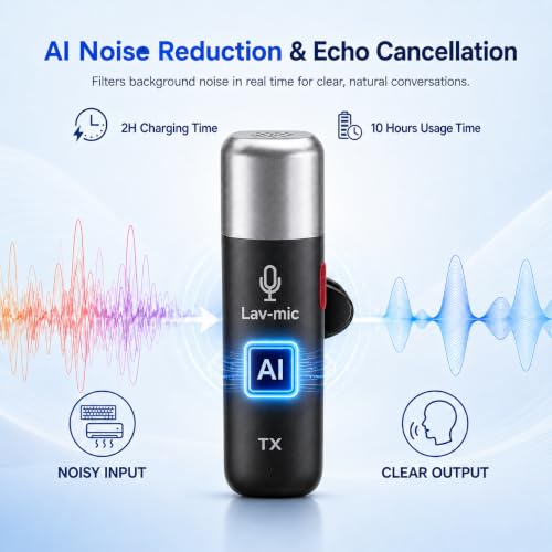 CS02 Conference Speakerphone with 10 AI Mics, 65FT Range, Portable USB Conference Speaker with Noise Reduction, Echo Cancellation & Full-Duplex Audio for 10-Person Meeting Rooms