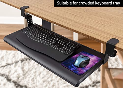 Audimi Small Mouse Pad 6 x 8 Inch, Mini Mouse Pad Thick for Laptop Wireless Mouse Home Office Travel, Portable & Washable (Purple Galaxy) - color: purple galaxy