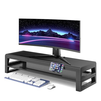 Computer monitor stand (Basic Version, Two-layer 700mm) - color: Basic Version, size: Two-layer 700mm