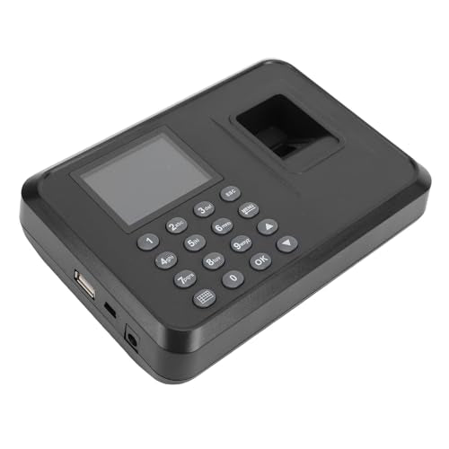 Small Business Employee Time Clock, Reliable 2-in-1 Fingerprint Password , Reliable Fingerprint Storage Capacity