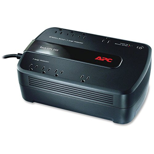 APC Back-UPS ES 550VA Desktop UPS - 550 VA/330 W - 120 V AC - 3.30 Minute - Desktop - 3.30 Minute - 4 x NEMA 5-15R, 4 x NEMA 5-15R - Energy Star Compliance-Energy Star; RoHS; Reach Compliance
