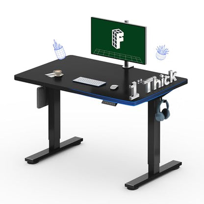 FLEXISPOT 40"x24" Electric Standing Desk, Black - color: Black, size: 40x24"