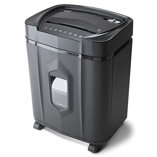 Aurora AU1415XA 14-Sheet Crosscut Paper/CD and Credit Card Shredder/ 5-Gallon pullout Basket/ 10 Minutes Continuous Run Time - style: 14-Sheet CrossCut Shredder