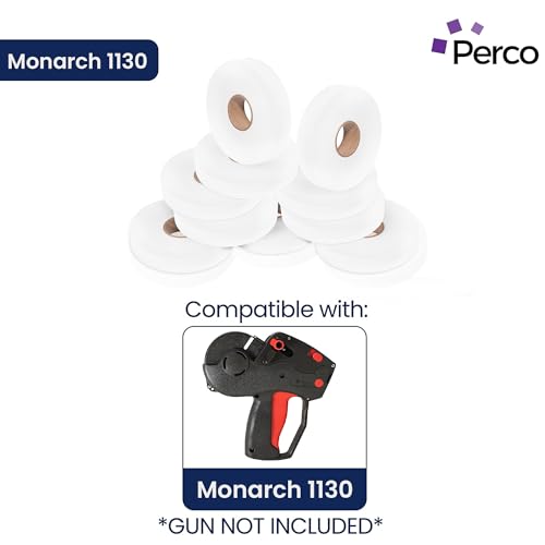 Pricing Labels for Monarch 1130 White - 25,000 Labels w/ 10 Rolls Value Pack, 1 Sleeve - Made in USA - size: 1 Sleeve