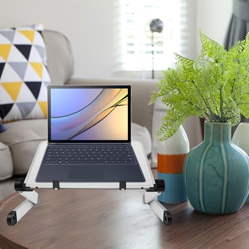 Uonlytech Adjustable Desktop Riser Stand for Portable Monitors and Tablets